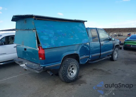 1997 Chevrolet K1500 Fleetside from USA, damaged, VIN 2GCEK19R2V1278501